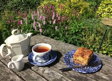 tea and cake in garden helena (1).JPG