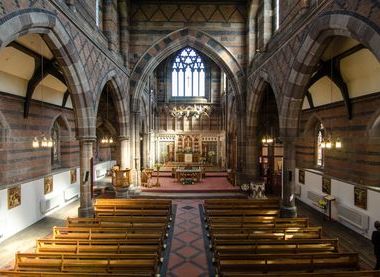 St Cross interior - nave