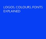 Logos, colours, fonts guide front page.