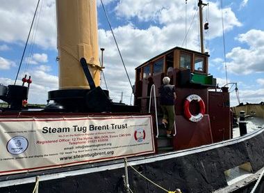 Steam Tug Brent - made possible with funding from The National Lottery Heritage Fund