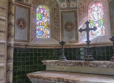 Lyme Regis Cemetery Interior 