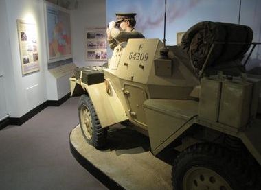 Armoured Vehicle Model Exhibit