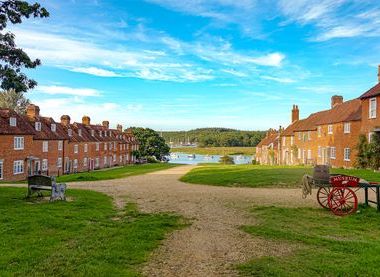 Buckler's Hard maritime village on the banks of the Beaulieu River