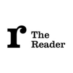 Logo showing the words "The Reader" next to a large lowercase r.