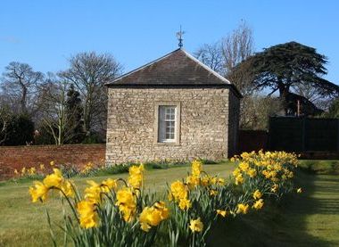 The bowling pavilion