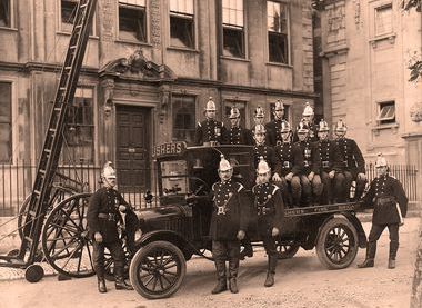 Ushers Fire Brigade 1925