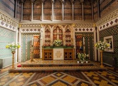 St Cross interior - chancel