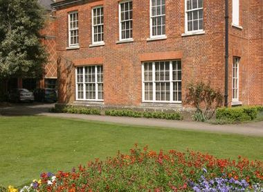 Abbey House from Abbey Gardens. Photo credit, WCC