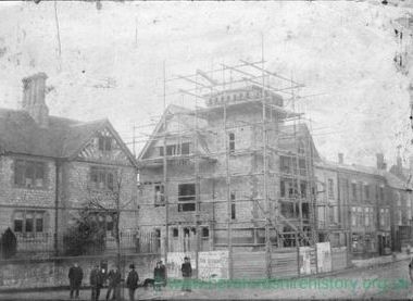 Institute under construction 1895/6