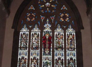Beautiful East Window restored in 2012