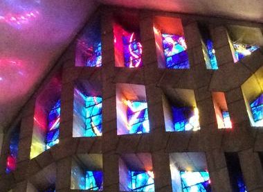 The west window by John Piper and Patrick Reyntiens