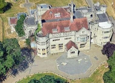 Kingswood House - aerial view