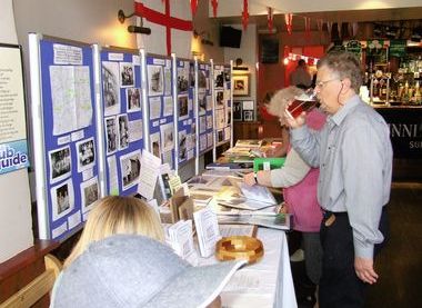 One of Friends of Thringstone's early historical events in 2009.