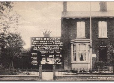 George Devey lived in Ashton and photographed life in the area.