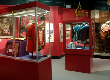 Sneak Peak of Our Royalty in the Regiment Exhibit