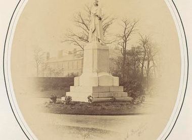 Statue of Queen Victoria in Peel Park 1860 Royal Collection/His Majesty King Charles III