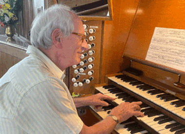 Short organ recital by Philip at 2023 Open Day