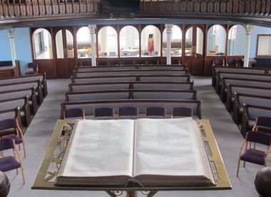 View from the pulpit, photo taken by Spencer Welchman