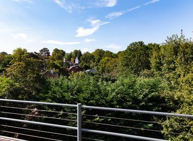 Roof terrace, photo by Ellie Laycock