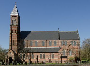 St Cross exterior, view from south